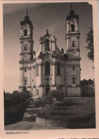 Ottobeuren - Basilika - ca. 1950 Ottobeuren - Basilika - ca. 1950