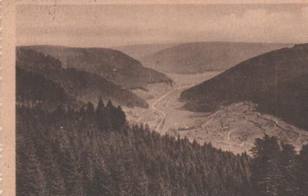 Höfen - Blick ins Enztal vom Sommerberg aus - 1926 Höfen - Blick ins Enztal vom Sommerberg aus - 1926