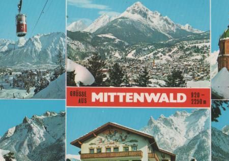Grüsse aus Mittenwald - ca. 1985 Grüsse aus Mittenwald - ca. 1985