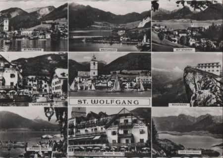 Österreich - St. Wolfgang - mit 9 Bildern - 1962 Österreich - St. Wolfgang - mit 9 Bildern - 1962