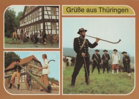 Thüringen - Hirtenbläsergruppe - 1984 Thüringen - Hirtenbläsergruppe - 1984