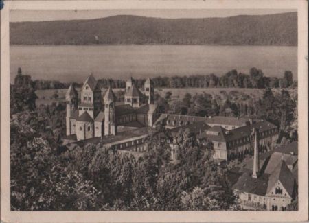 Maria Laach (Glees) - Basilika und Abtei - 1951 Maria Laach (Glees) - Basilika und Abtei - 1951