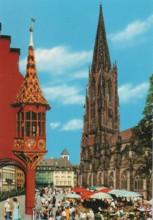 Freiburg - Münsterplatz - ca. 2000 Freiburg - Münsterplatz - ca. 2000