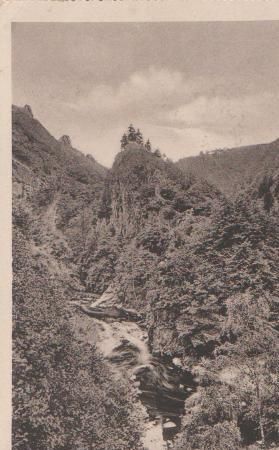 Thale - Bodetal - Bodeschleife - ca. 1955 Thale - Bodetal - Bodeschleife - ca. 1955