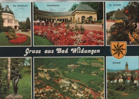 Bad Wildungen - u.a. Am Badehotel - 1977 Bad Wildungen - u.a. Am Badehotel - 1977