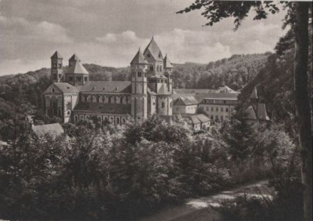 Maria Laach (Glees) - Blick von Nordwesten Maria Laach (Glees) - Blick von Nordwesten