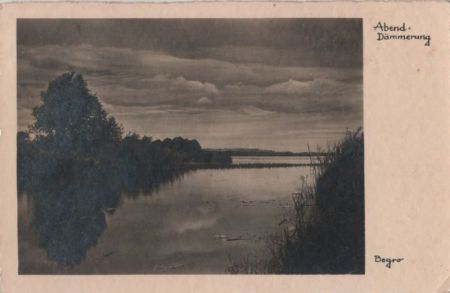 Abenddämmerung am See Abenddämmerung am See