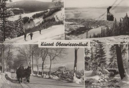 Oberwiesenthal - mit 4 Bildern - 1978 Oberwiesenthal - mit 4 Bildern - 1978