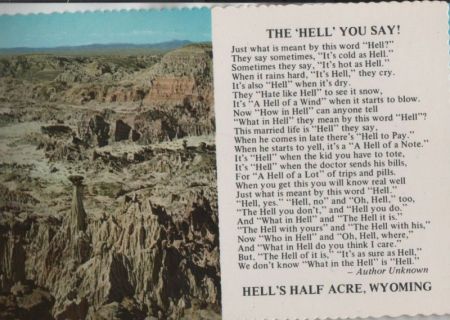 USA - Hell’s Half Acre - ca. 1980 USA - Hell’s Half Acre - ca. 1980