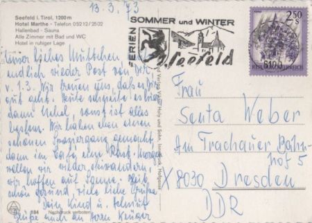 Seefeld - Österreich - Hotel Marthe