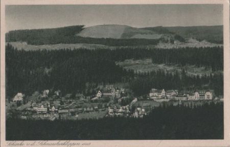 Schierke - von den Schnarcherklippen aus - ca. 1955 Schierke - von den Schnarcherklippen aus - ca. 1955