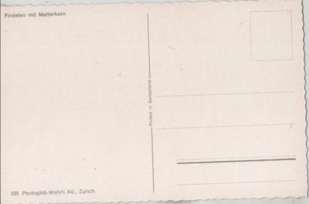 Matterhorn - Schweiz - Findelen