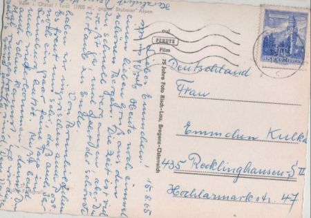 Vent - Österreich - gegen Stubaier Alpen