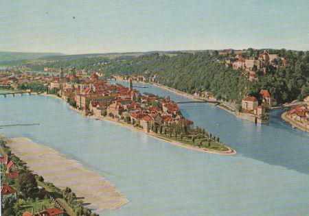 Passau - Luftbild - ca. 1970 Passau - Luftbild - ca. 1970