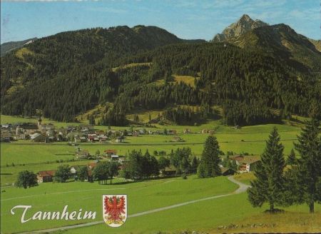 Österreich - Tannheim - mit Gaishorn - 1982 Österreich - Tannheim - mit Gaishorn - 1982