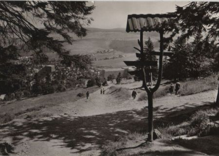 Oberwiesenthal - Blick vom Eckbauer - 1980 Oberwiesenthal - Blick vom Eckbauer - 1980