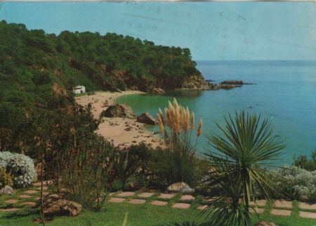 Spanien - Lloret de Mar - Playa de Canyelles - 1986 Spanien - Lloret de Mar - Playa de Canyelles - 1986