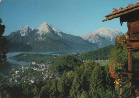 Berchtesgaden - mit Watzmann - ca. 1985 Berchtesgaden - mit Watzmann - ca. 1985