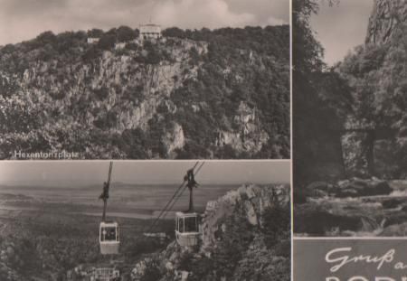 Thale - Gruß aus dem Bodetal - 1973 Thale - Gruß aus dem Bodetal - 1973
