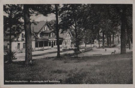 Bad Suderode - Kuranlagen Bad Suderode - Kuranlagen