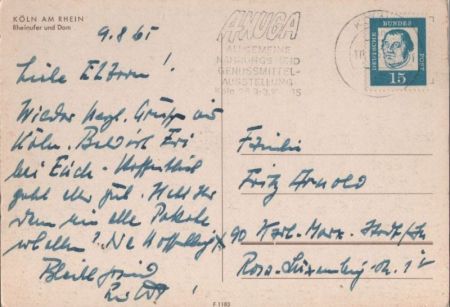 Köln - Rheinufer und Dom