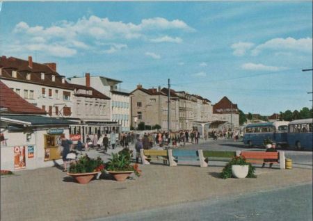 Siegburg - Wilhelmstraße mit Bus-Bahnhof Siegburg - Wilhelmstraße mit Bus-Bahnhof