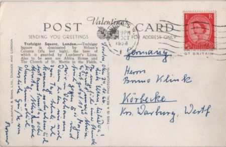 London - Großbritannien - Trafalgar Square London - Großbritannien - Trafalgar Square