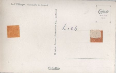 Bad Wildungen - Viktorquelle Bad Wildungen - Viktorquelle