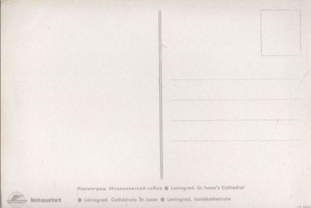 Leningrad - Russland - Cathedrale St. Isaac