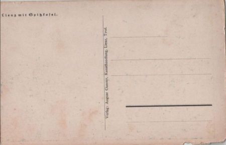 Lienz - Österreich - mit Spitzkofel