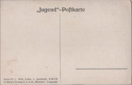 Kind Jugend-Postkarte