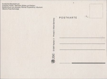 Exotischer Brautschmuck Acalypha