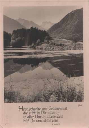 Herr schenke uns Gelassenheit Herr schenke uns Gelassenheit