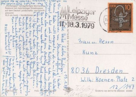 Vitrinenglas Nordböhmen