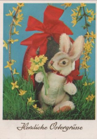 Herzliche Ostergrüße Hase Herzliche Ostergrüße Hase