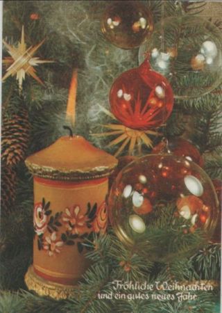 Fröhliche Weihnachten Kerze Fröhliche Weihnachten Kerze