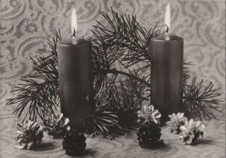 Frohes Weihnachtsfest zwei Kerzen Frohes Weihnachtsfest zwei Kerzen