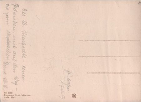 Sein Teil beschieden Sinnspruch