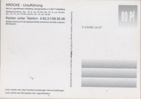 Jugendtheater Heidelberg Krücke