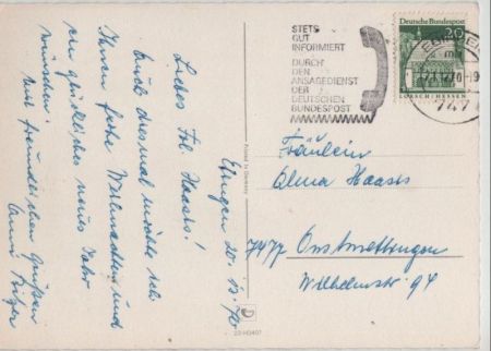 Herzliche Weihnachtsgrüße Baum unter Schnee