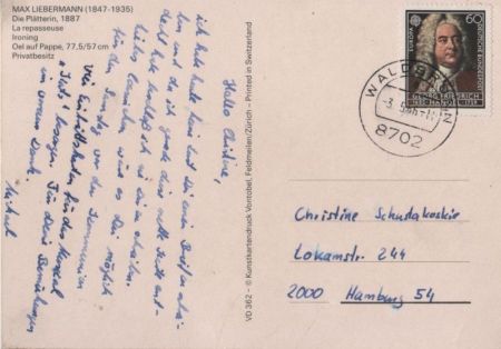 Max Liebermann Die Plätterin