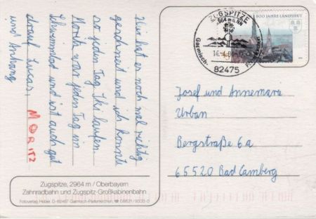 Zugspitze - mit Zahnradbahn