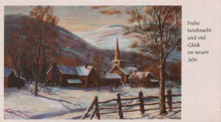 Frohe Weihnacht Winterbild Frohe Weihnacht Winterbild