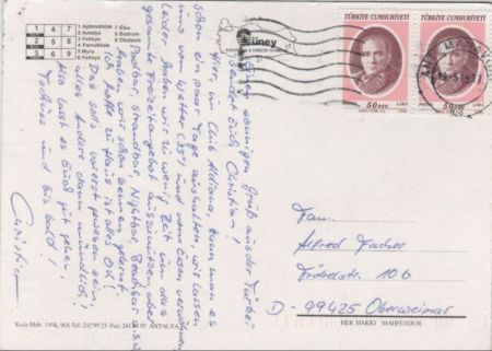 Türkei (insgesamt) - Türkei - 9 Bilder aus dem Südwesten Türkei (insgesamt) - Türkei - 9 Bilder aus dem Südwesten