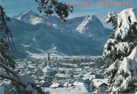 Garmisch-Partenkirchen - Winterbild Garmisch-Partenkirchen - Winterbild