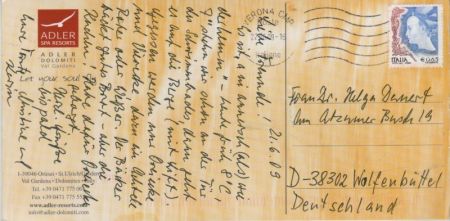 Val Gardena - Grödnertal - Italien - Adler