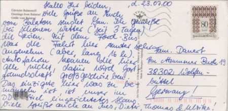 Balaton, Plattensee - Ungarn - 4 Bilder Balaton, Plattensee - Ungarn - 4 Bilder