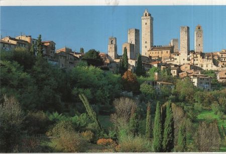 Toscana - Italien - Blick auf San Gimignano Toscana - Italien - Blick auf San Gimignano