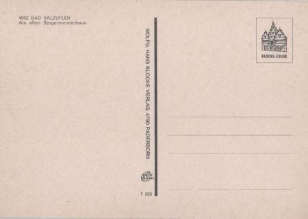 Bad Salzuflen - Am alten Bürgermeisterhaus