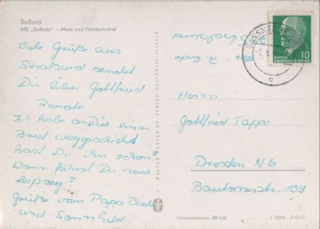 Sassnitz - Mole und Fährbahnhof Sassnitz - Mole und Fährbahnhof
